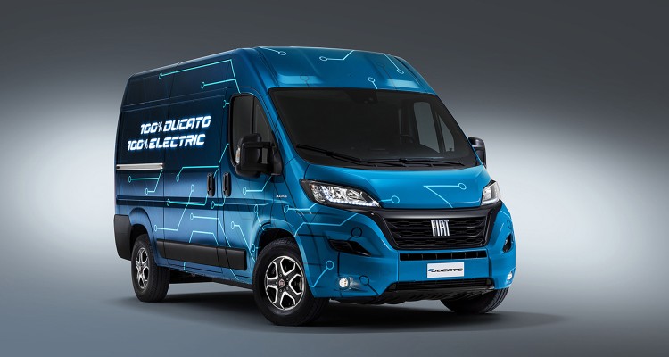 Fiat E Ducato elektryczny samochód dostawczy gotowy do działania